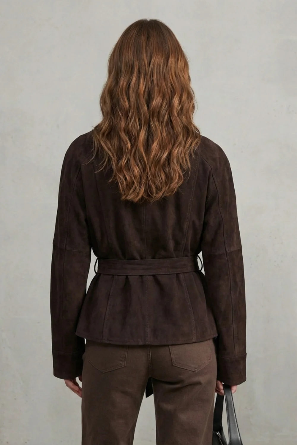 Alette – Cropped Double-Breasted Wool Jacket – French Elegance - Image 4