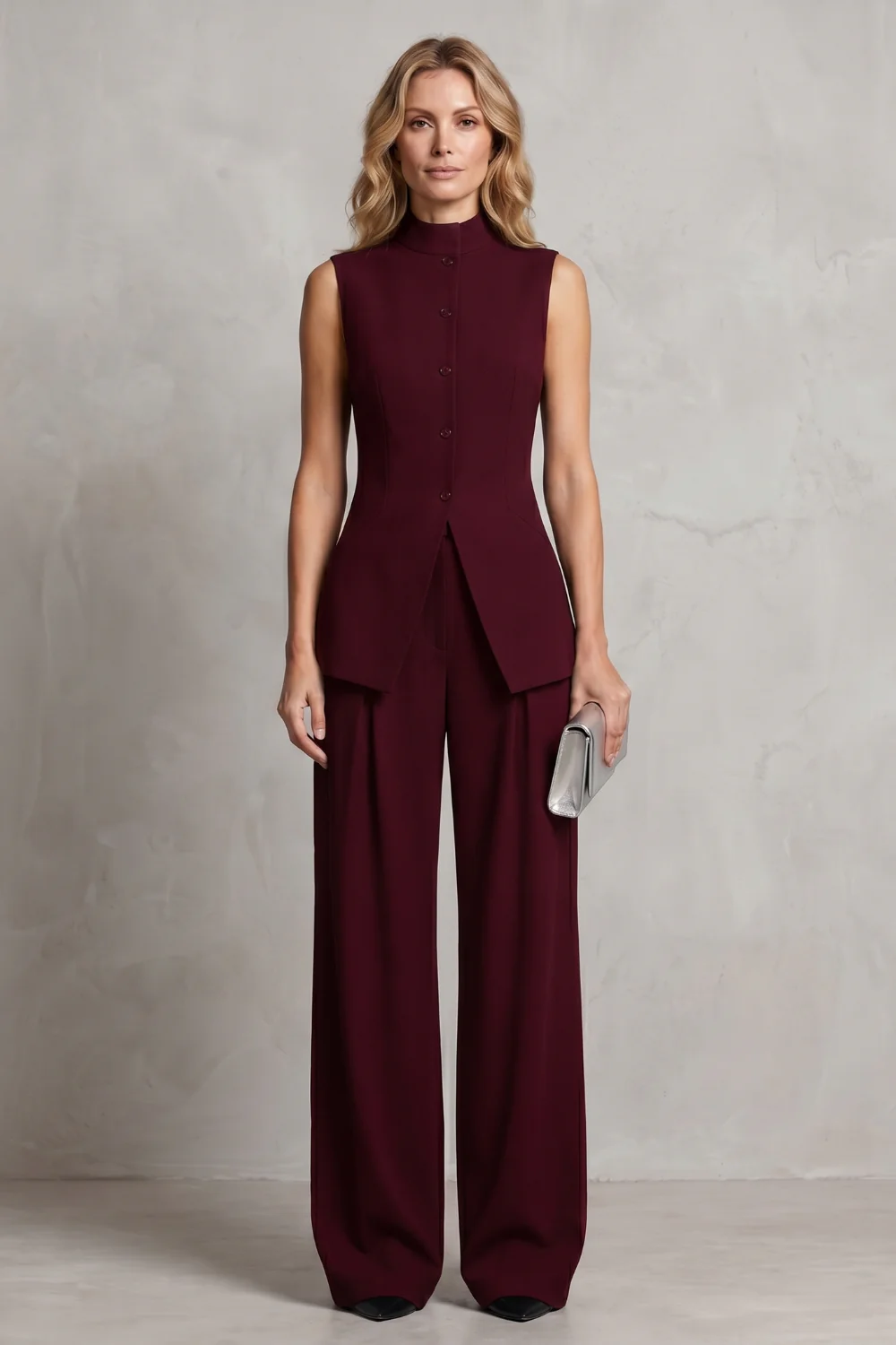 Aurellia – Draped tailored elegance – Trouser set - Image 12