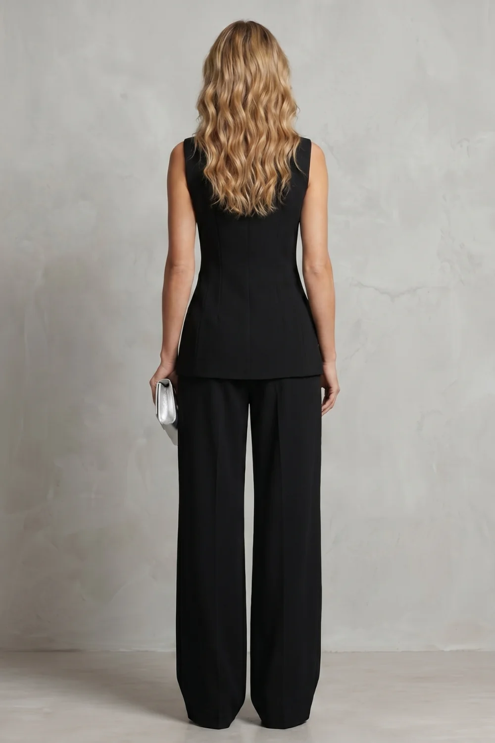 Aurellia – Draped tailored elegance – Trouser set - Image 4