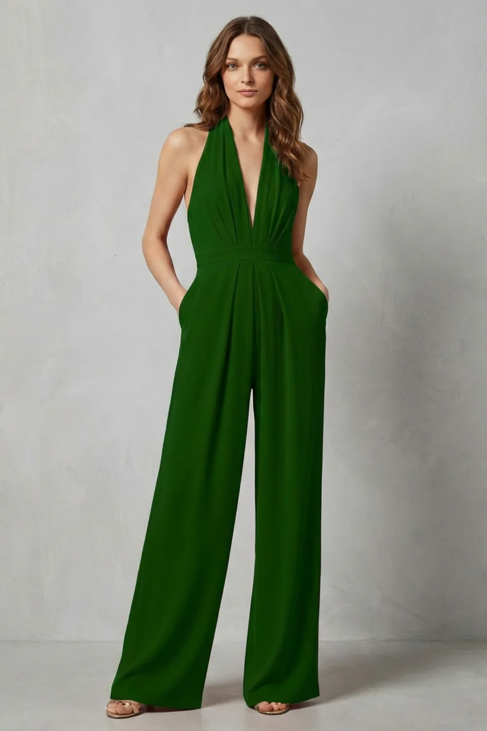 Aurora – Backless Halter Jumpsuit – Bold Summer Glamour - Image 12