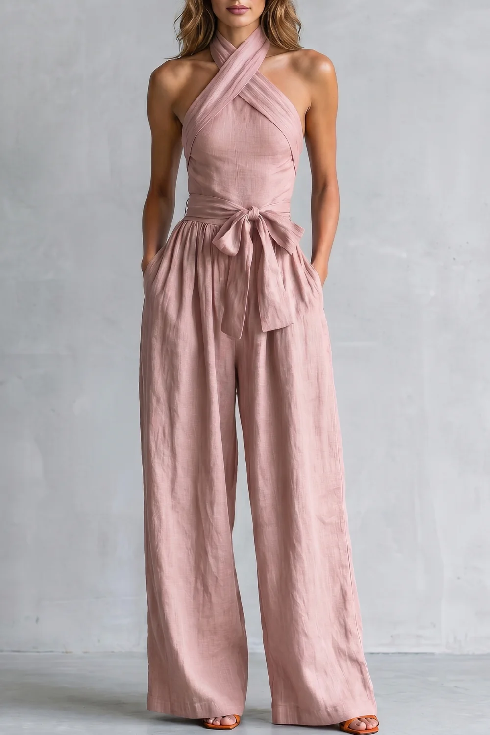 Aveline – Cross-halter sophistication – Wide-leg jumpsuit - Image 11