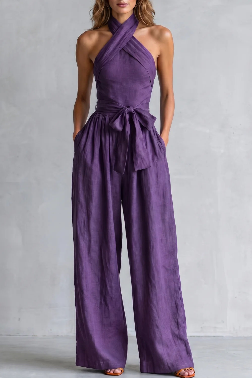 Aveline – Cross-halter sophistication – Wide-leg jumpsuit - Image 17
