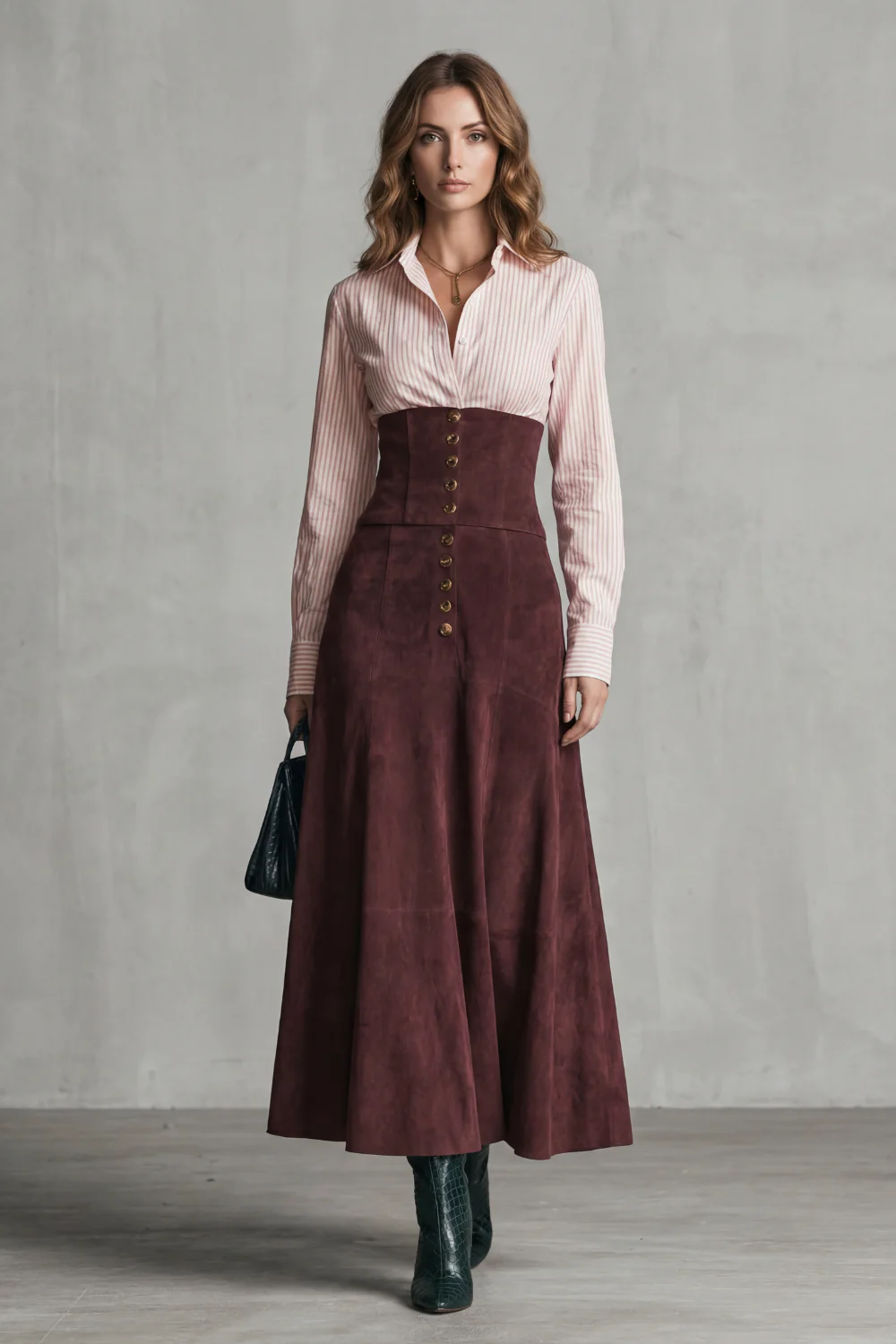 Avelinne – Corset waist silhouette – Maxi dress - Image 2