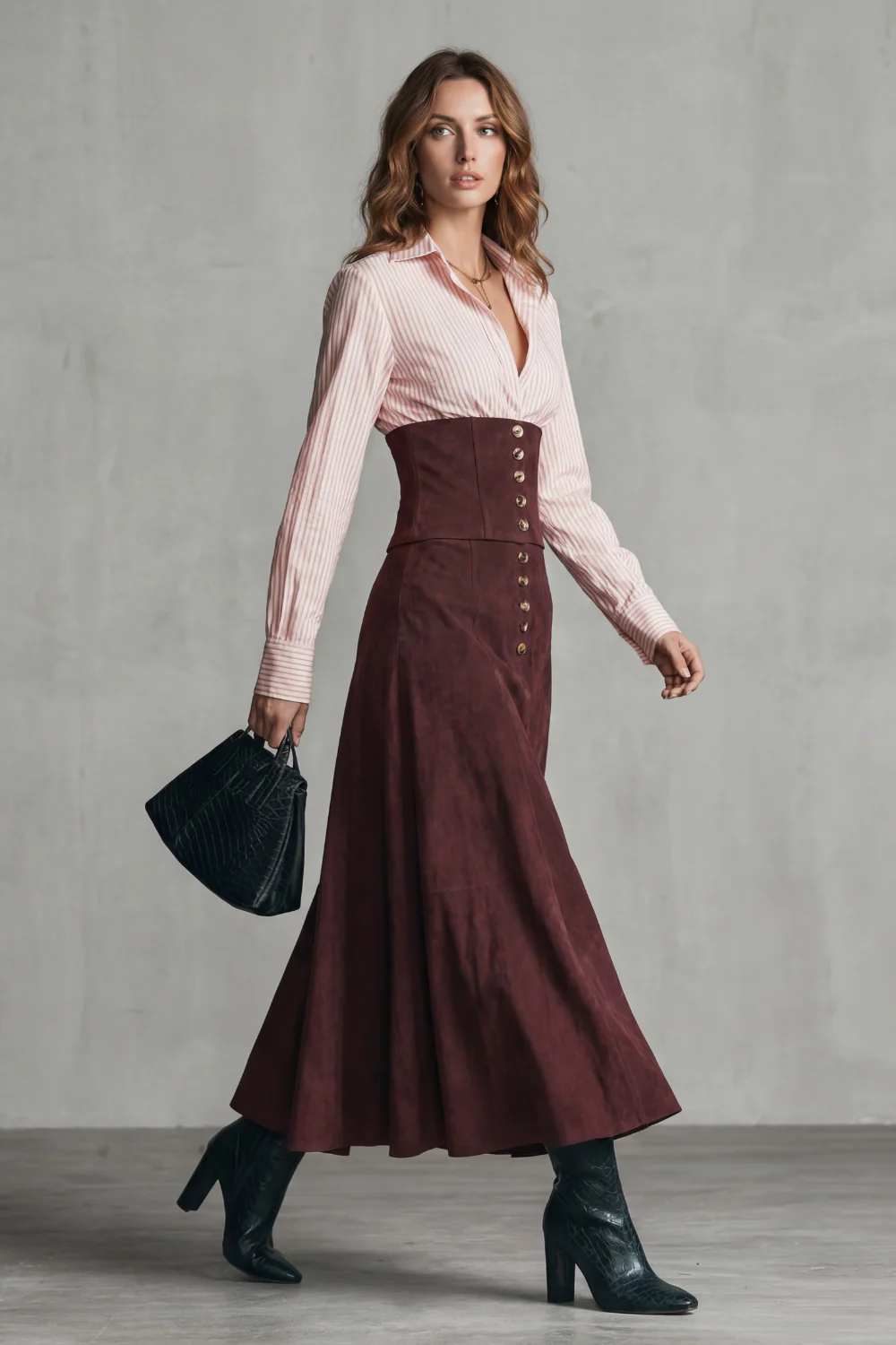 Avelinne – Corset waist silhouette – Maxi dress - Image 3