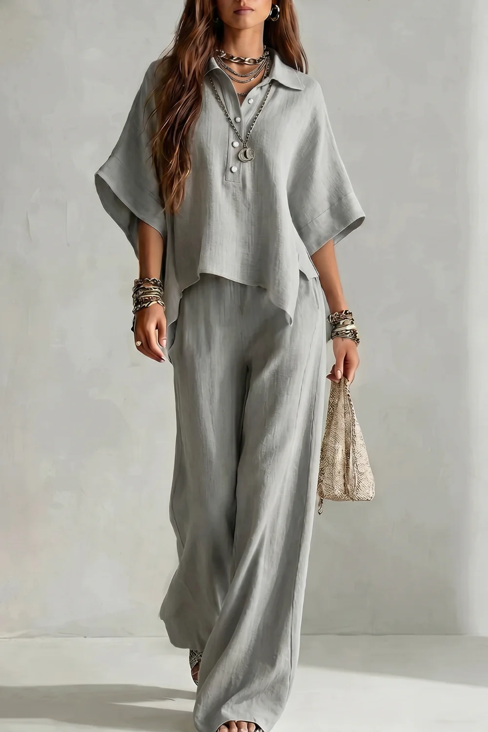 Avelisse – Relaxed resort elegance – Trouser set - Image 5