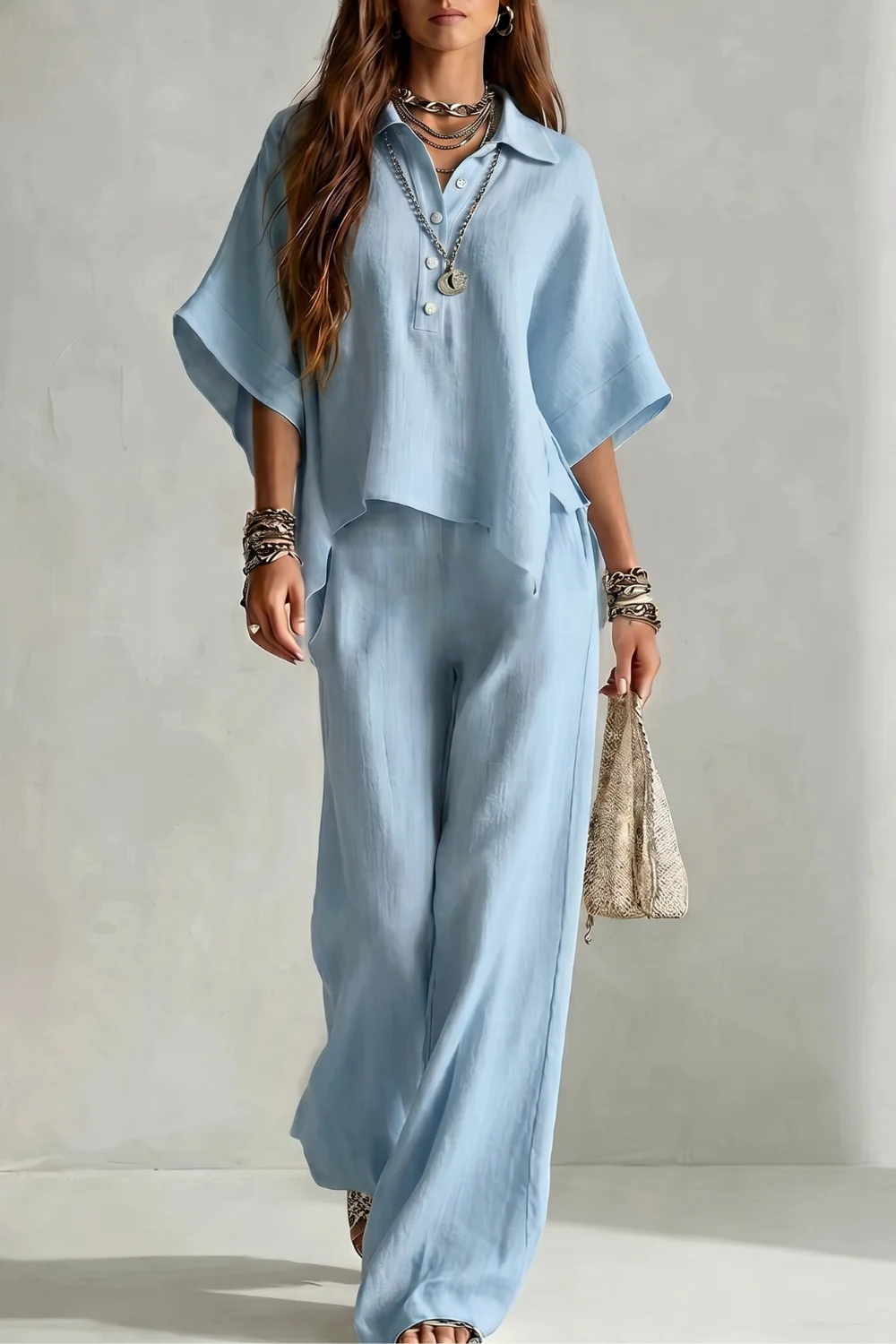 Avelisse – Relaxed resort elegance – Trouser set - Image 7