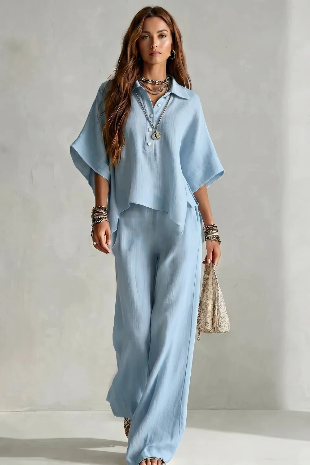 Avelisse – Relaxed resort elegance – Trouser set - Image 8