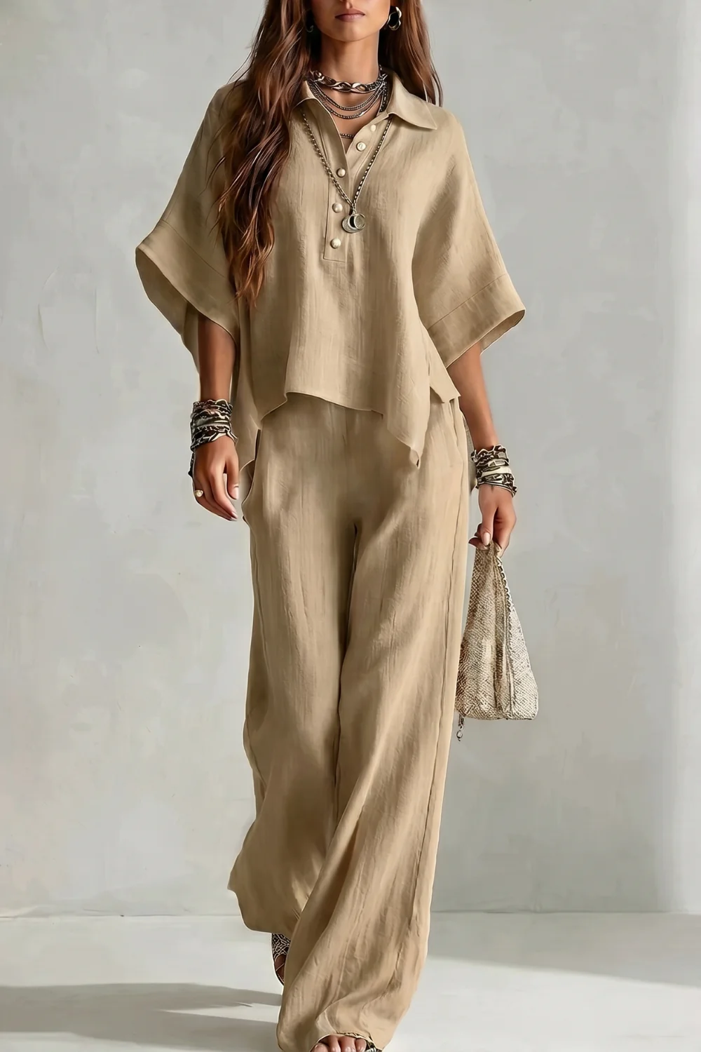 Avelisse – Relaxed resort elegance – Trouser set - Image 9