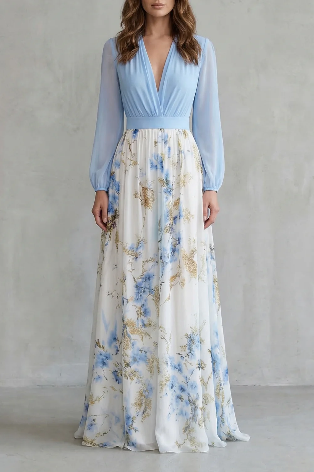 Avelisse – Romantic flow – Floral maxi dress