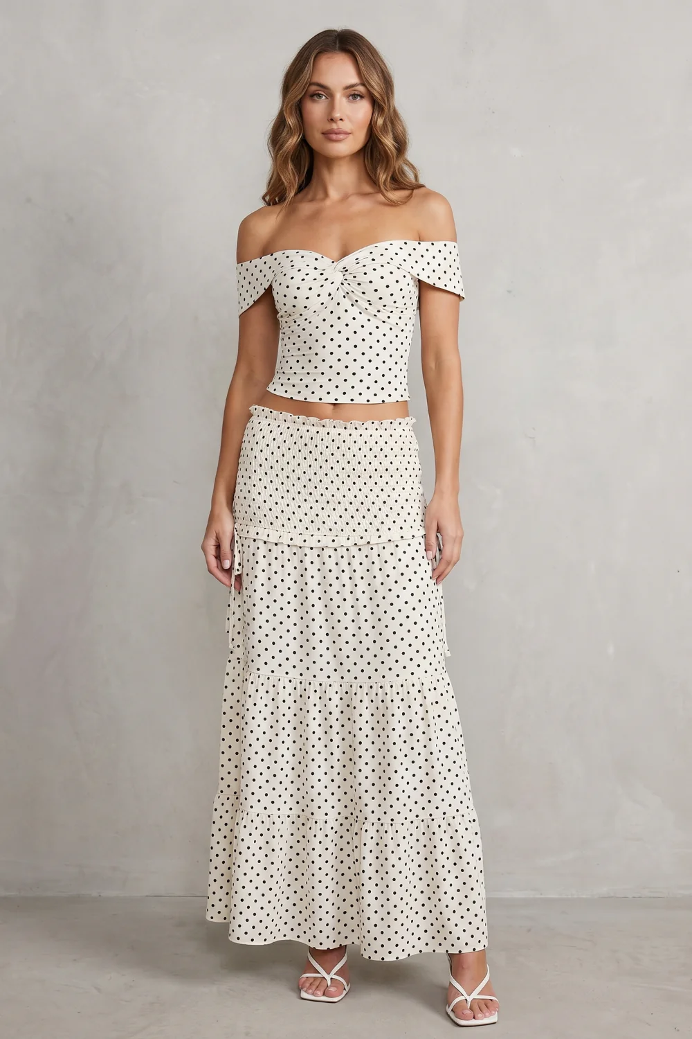 Bellafleur – Polka dot romance – Skirt set - Image 2