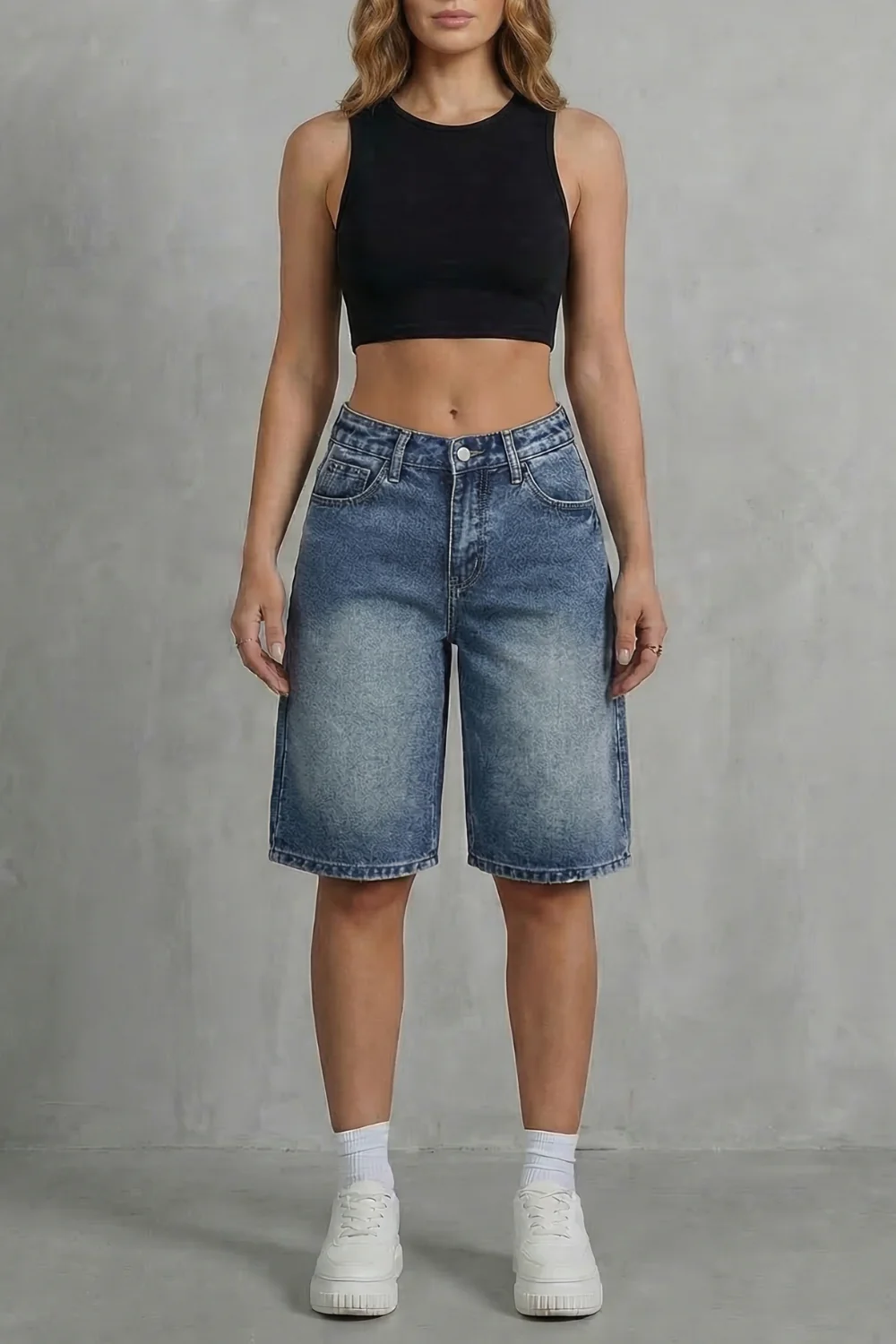 Bellamira – Vintage high waist – Denim shorts