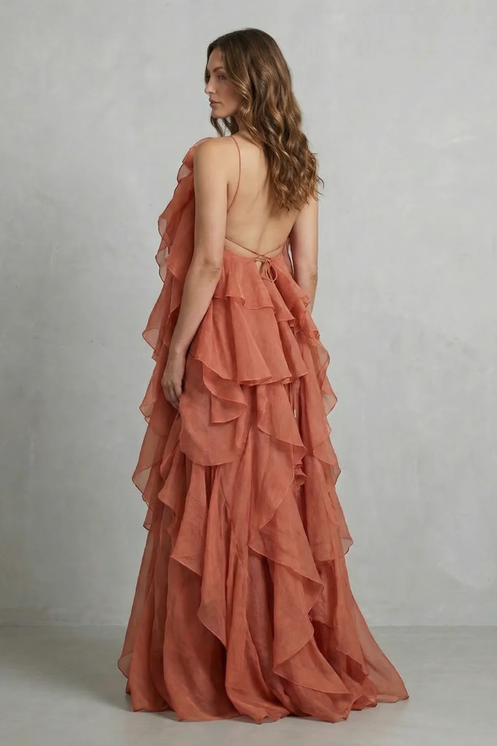 Bellarose – Layered ruffle statement – Maxi dress - Image 4