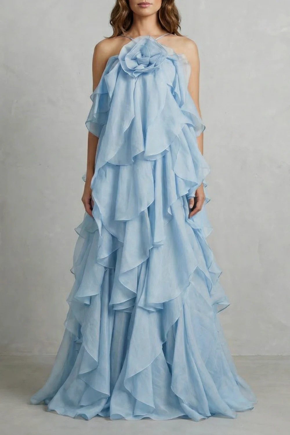 Bellarose – Layered ruffle statement – Maxi dress - Image 5