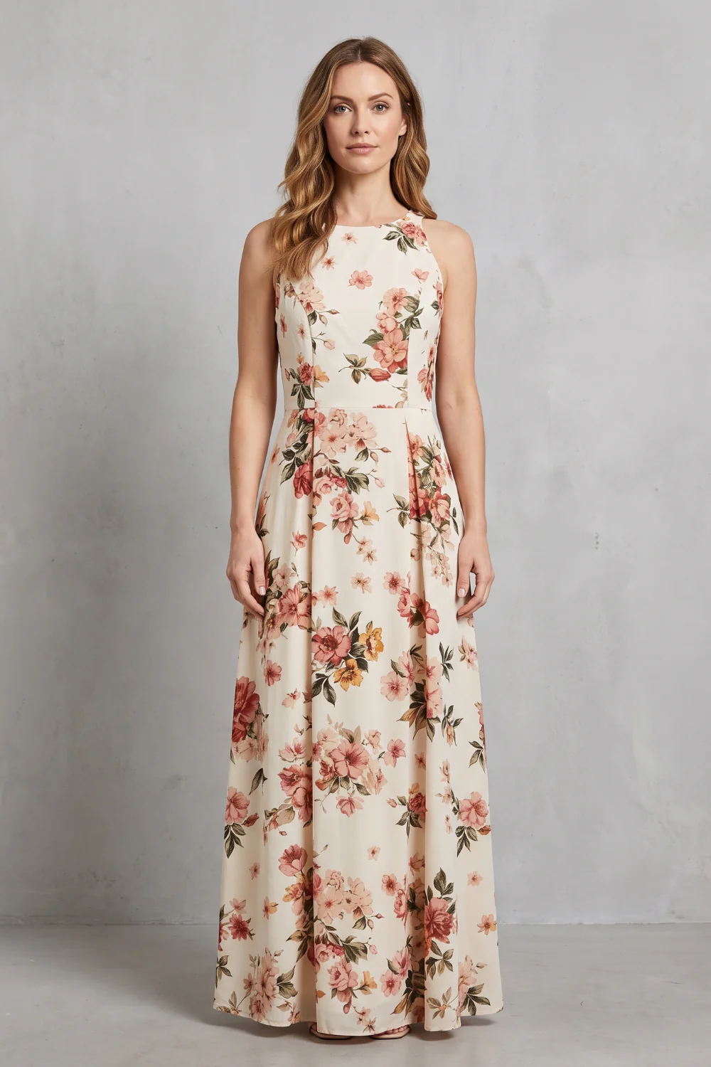Bellefleur – Timeless floral elegance – Maxi dress - Image 2