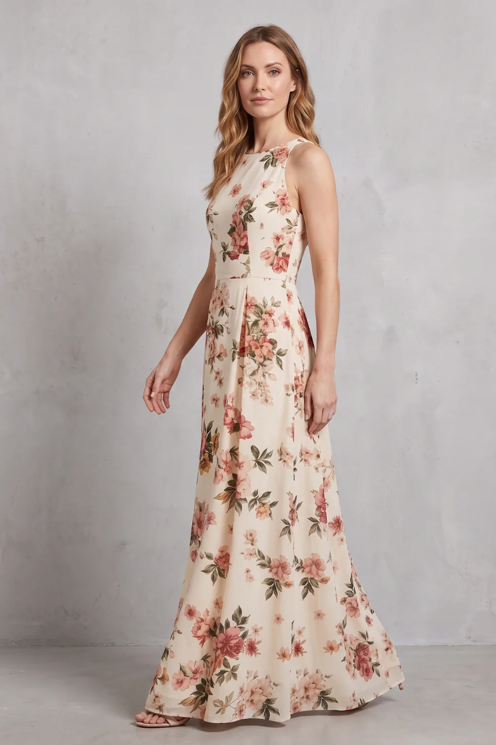 Bellefleur – Timeless floral elegance – Maxi dress - Image 3