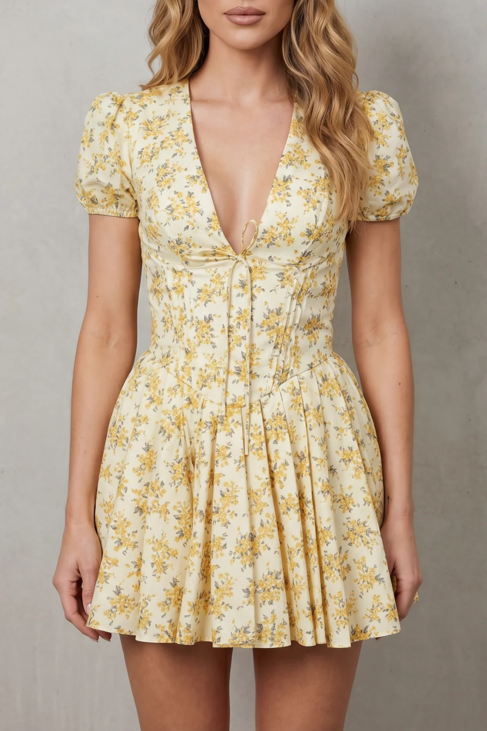 Bryavelle – Floral summer charm – Mini dress