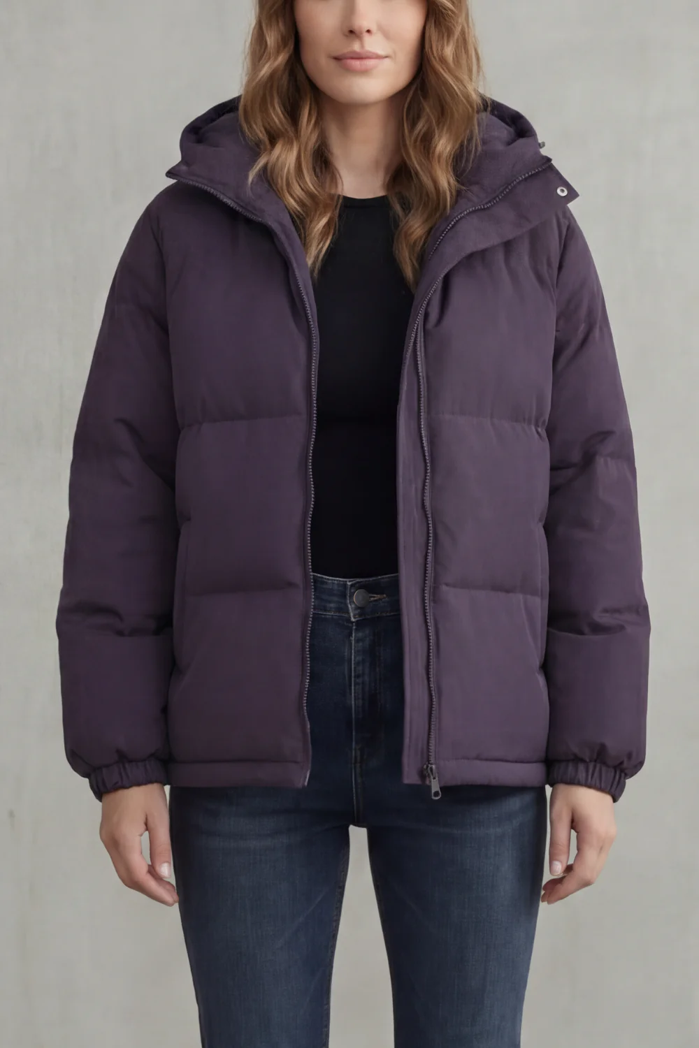 Caeloria – Quilted warmth – Hooded puffer jacket - Image 7