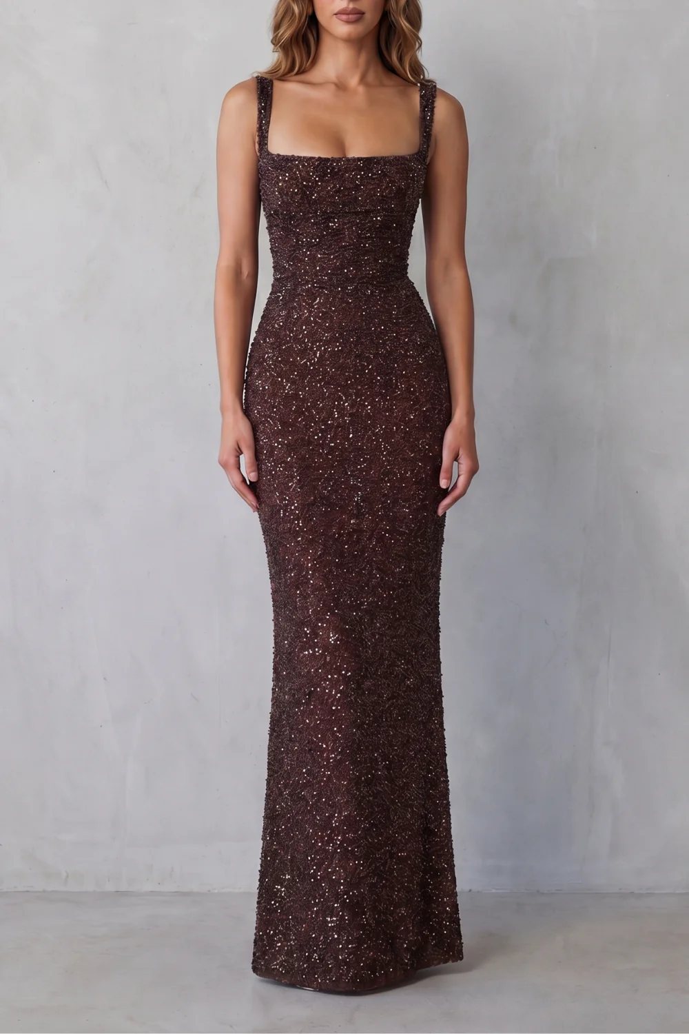 Calanthea – Sequin sculpt glamour – Maxi dress - Image 5