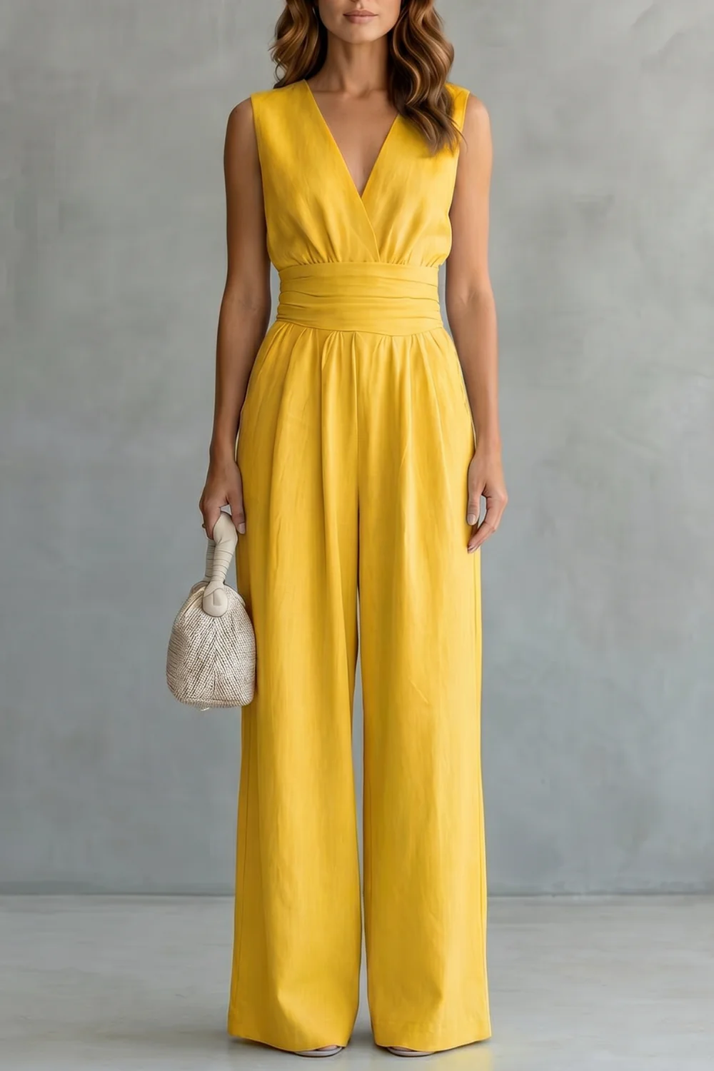 Celestielle – Waist-defining elegance – Sleeveless jumpsuit - Image 11