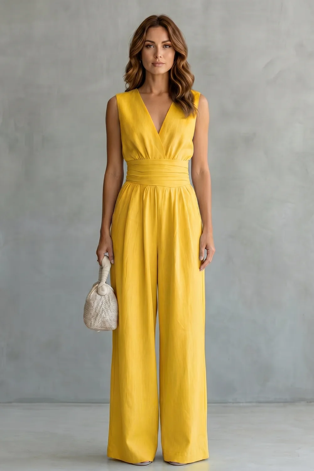 Celestielle – Waist-defining elegance – Sleeveless jumpsuit - Image 12