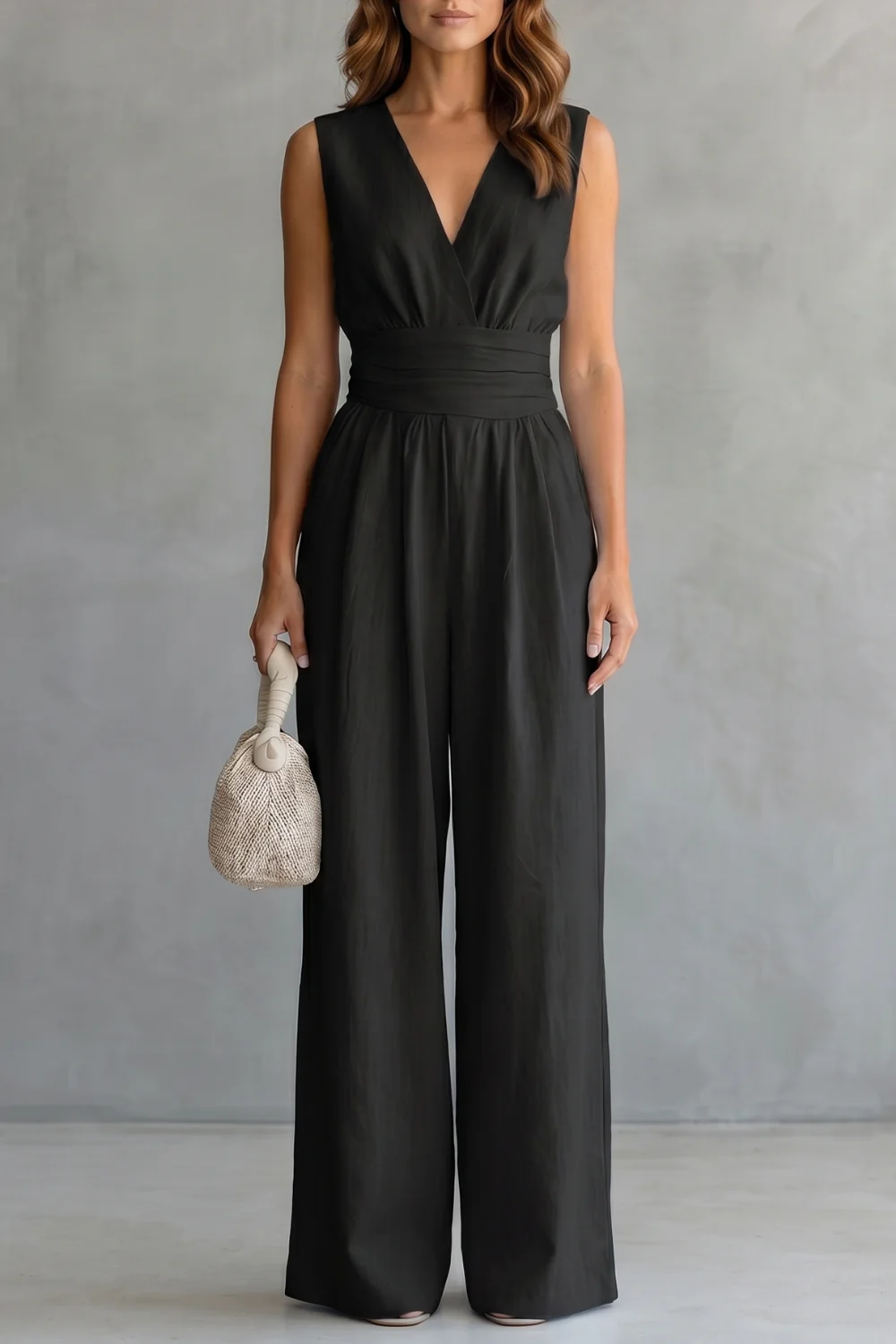 Celestielle – Waist-defining elegance – Sleeveless jumpsuit - Image 7