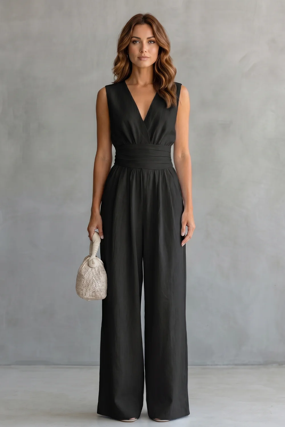 Celestielle – Waist-defining elegance – Sleeveless jumpsuit - Image 8