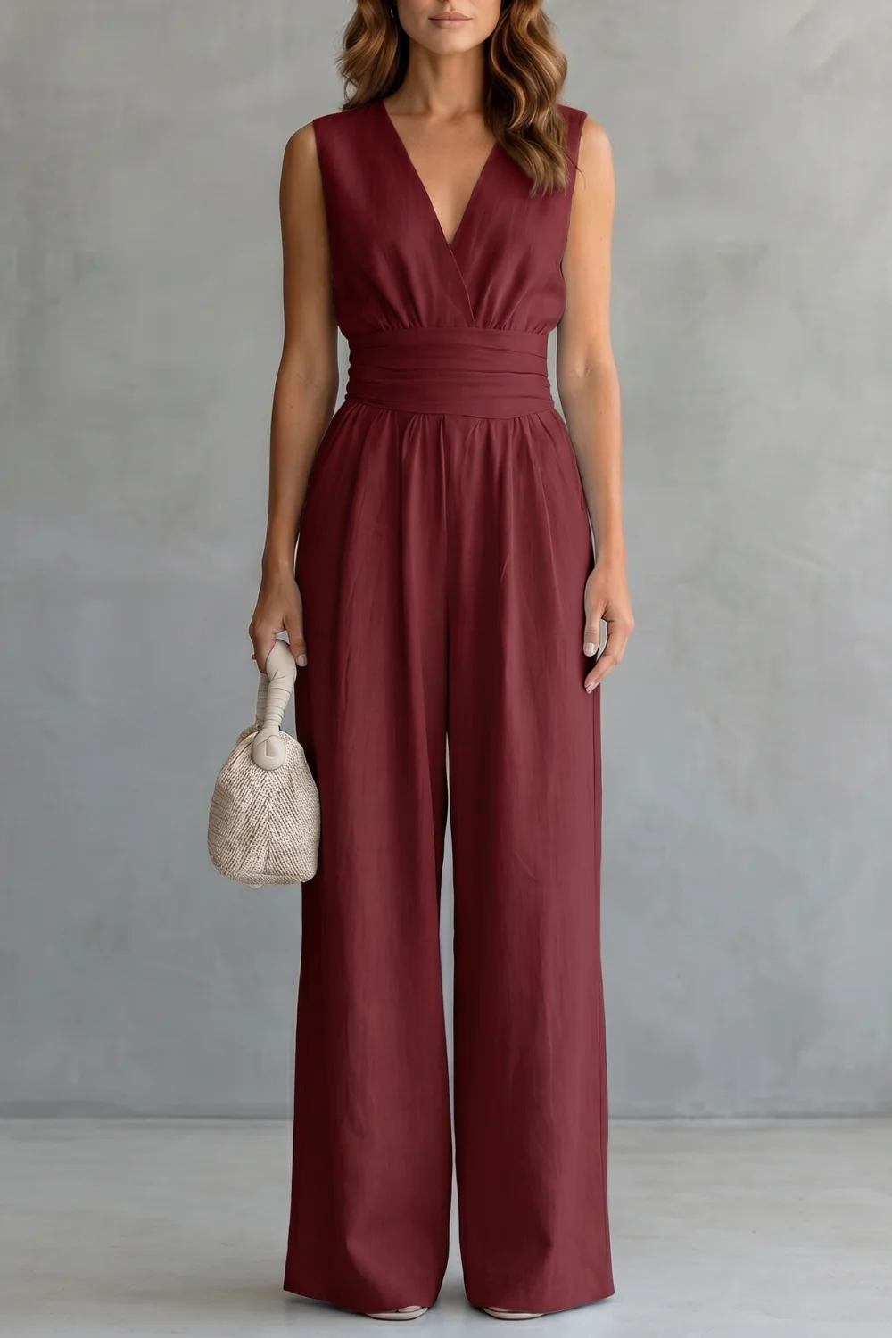 Celestielle – Waist-defining elegance – Sleeveless jumpsuit - Image 9