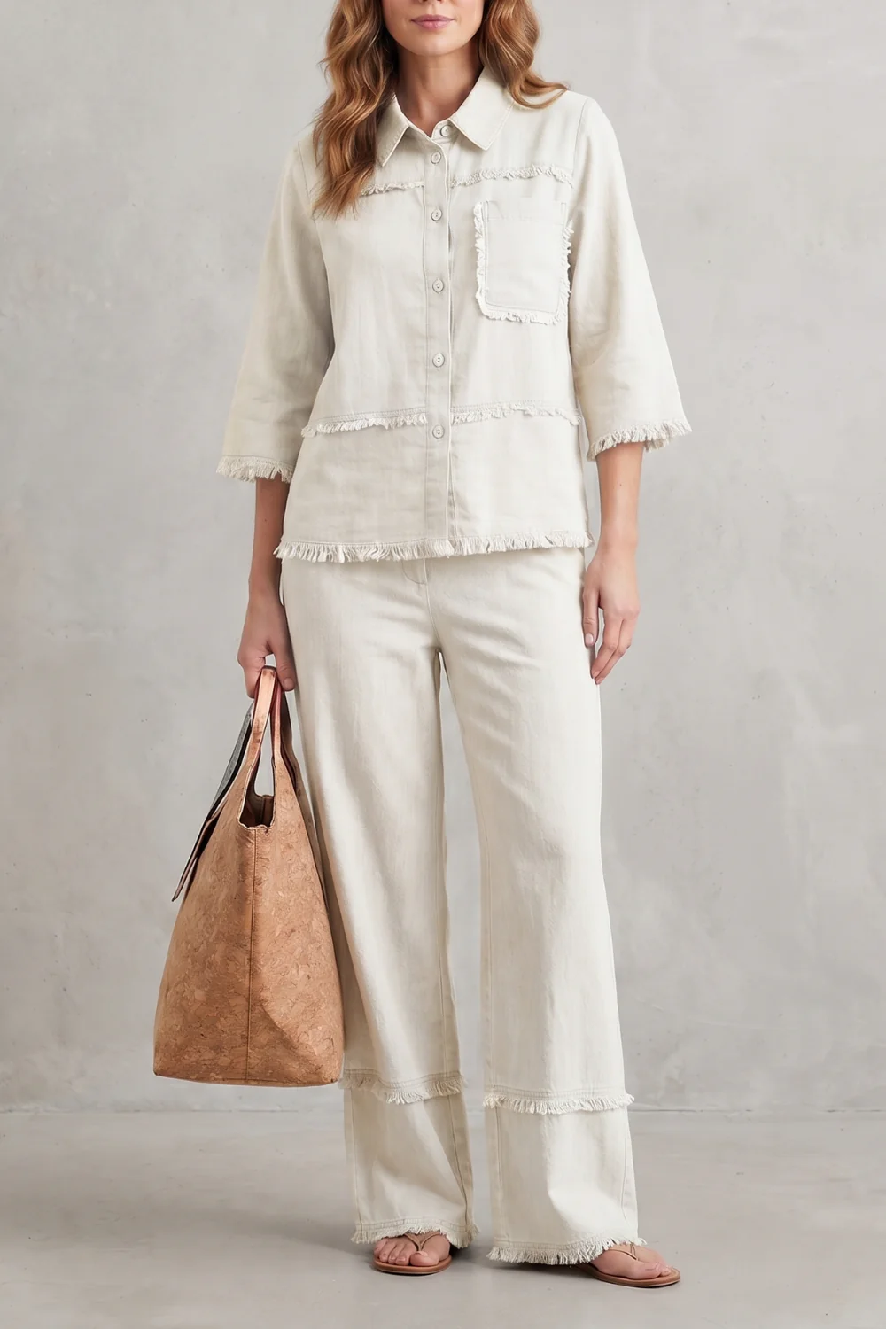 Celestine – Relaxed linen-inspired style – Trouser set - Image 11
