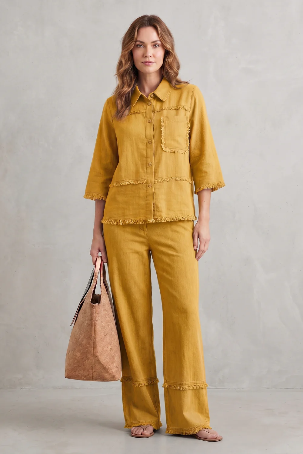 Celestine – Relaxed linen-inspired style – Trouser set - Image 8