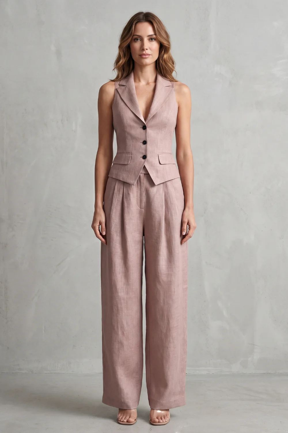 Élarique – Tailored elegance – Two-piece trouser set - Image 2