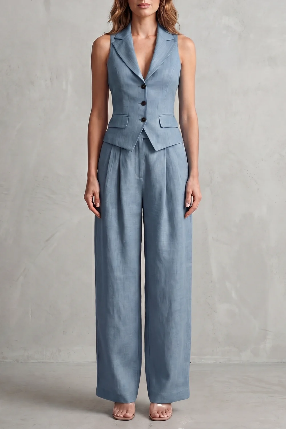 Élarique – Tailored elegance – Two-piece trouser set - Image 5