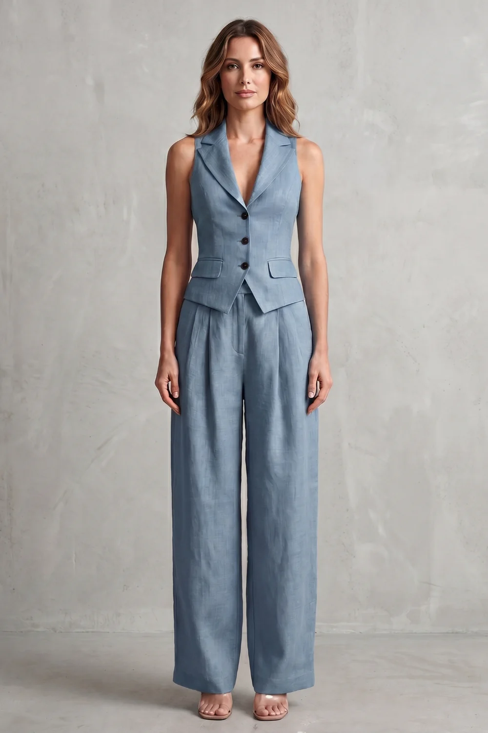 Élarique – Tailored elegance – Two-piece trouser set - Image 6