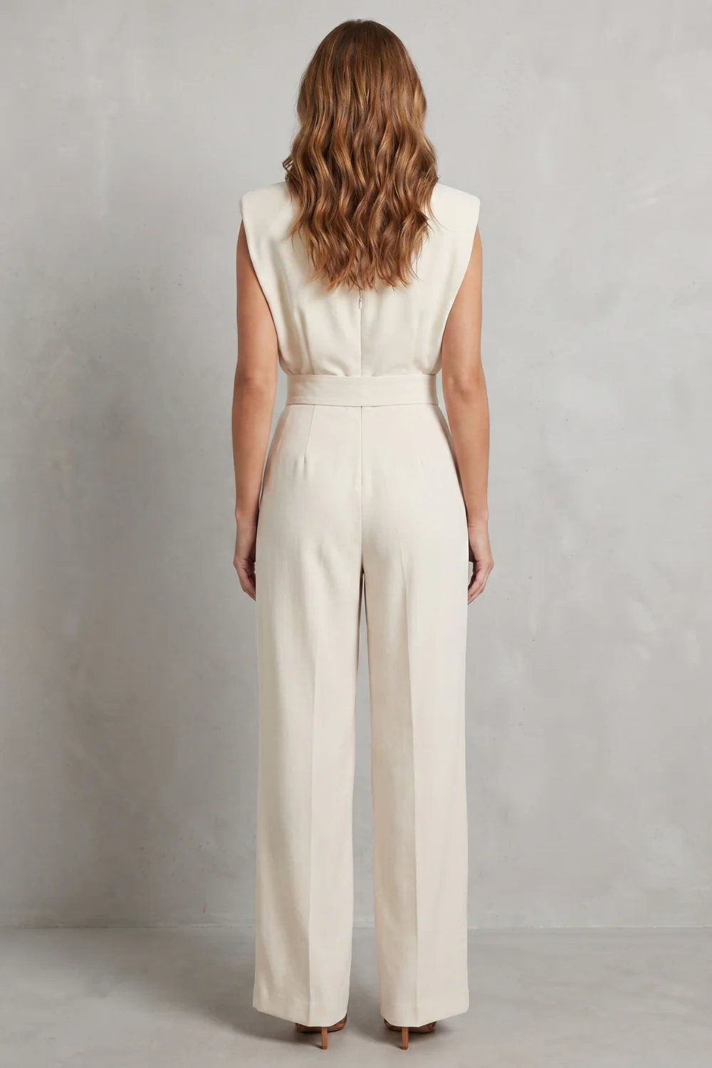 Elivra – Minimalist tailored elegance – Wide-leg jumpsuit - Image 4