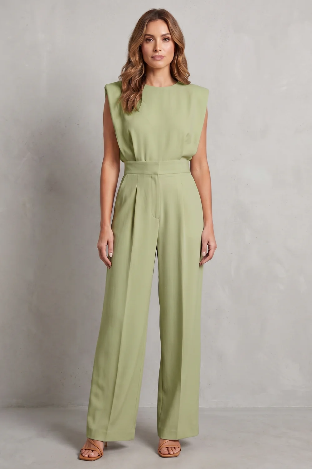 Elivra – Minimalist tailored elegance – Wide-leg jumpsuit - Image 8