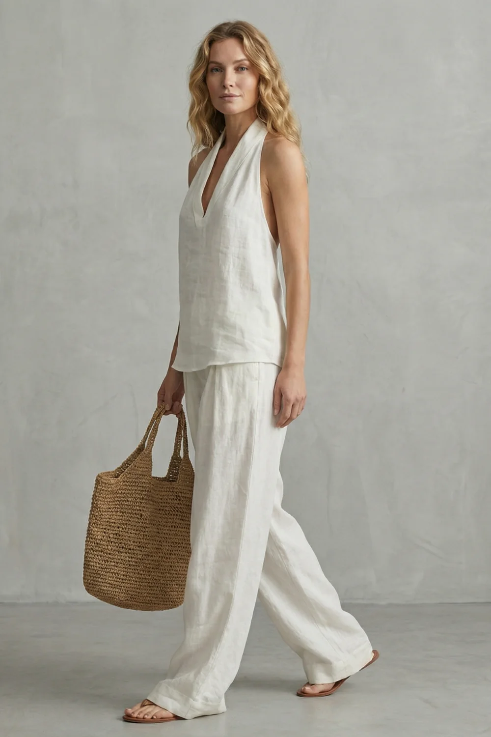 Elvaria – Effortless draped elegance – Two piece set - Image 3