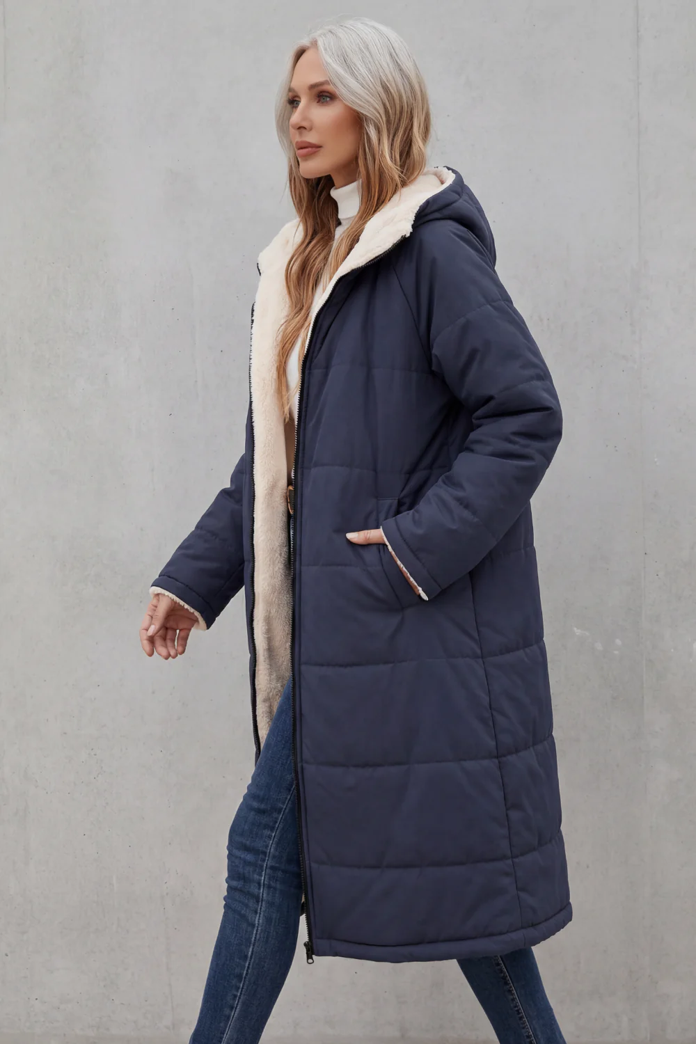 Fairford – Everyday comfort – Women’s fleece coat - Image 3