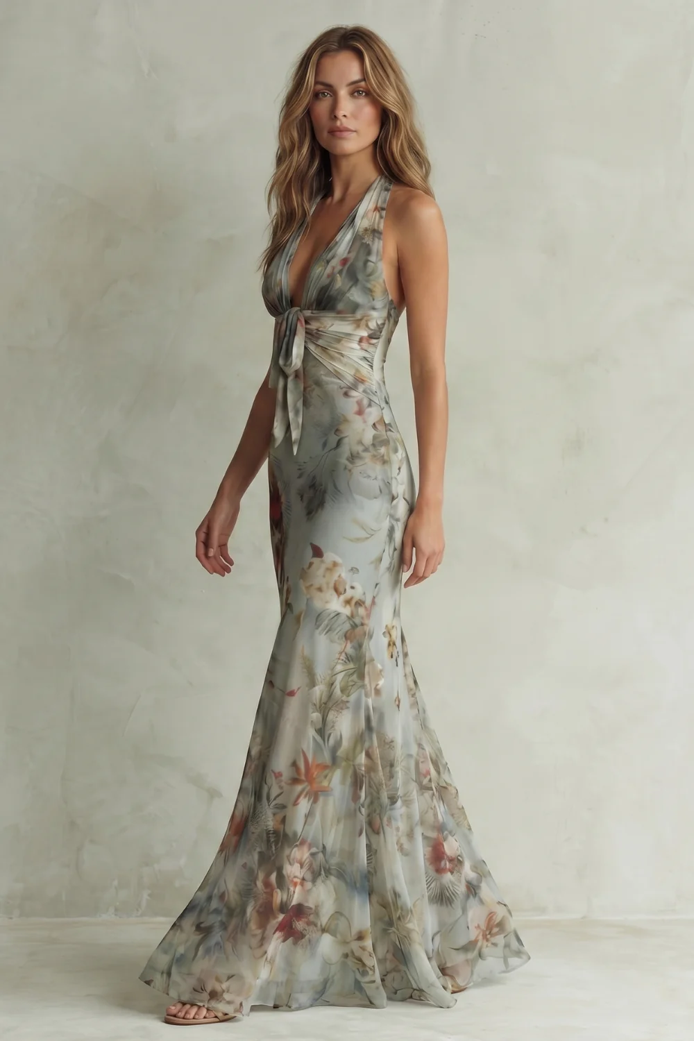 Floravienne – Vintage chiffon allure – Maxi dress - Image 3