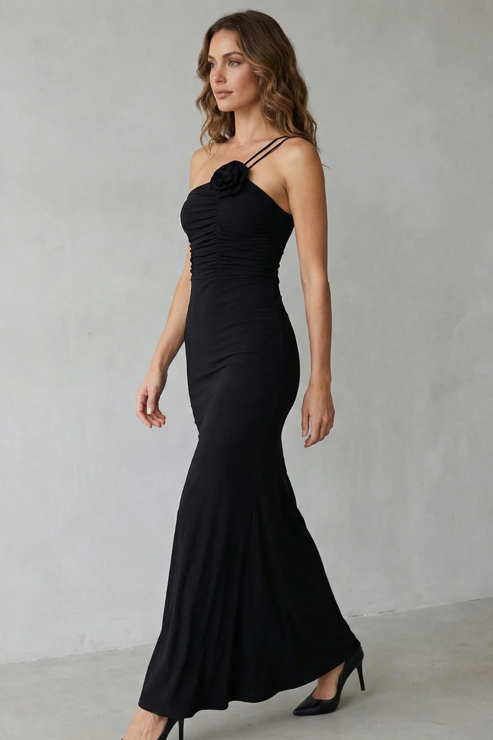Kennedy – Modern romance – Women’s Sophisticated Floral Dress - Image 3
