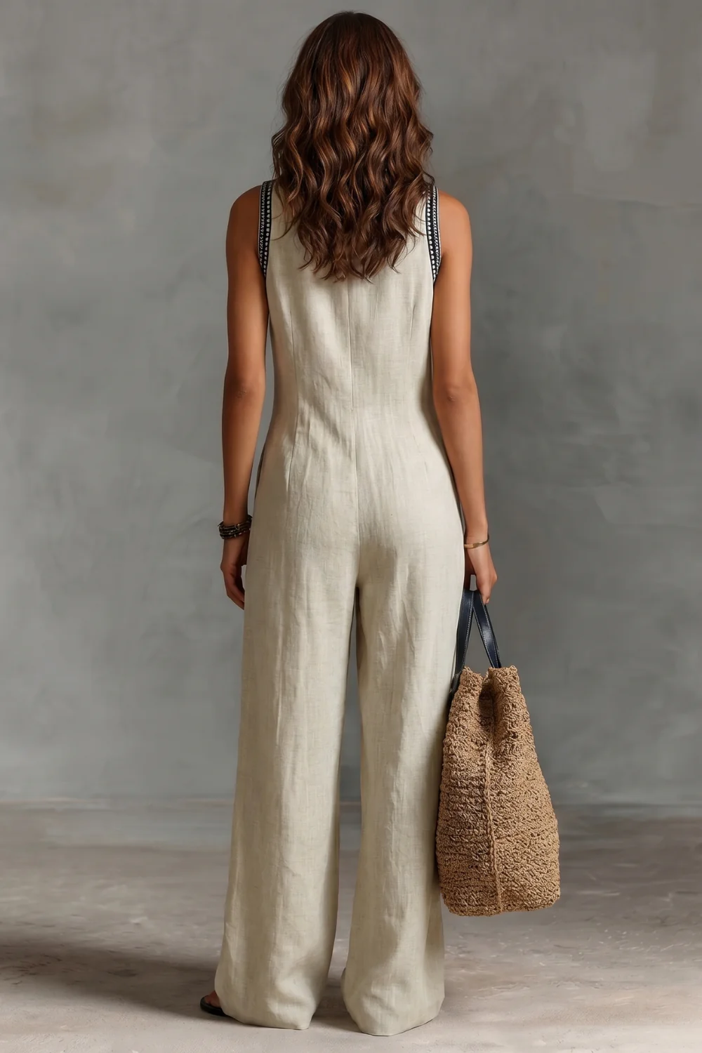 Lorienna – Embroidered bohemian elegance – Jumpsuit - Image 4