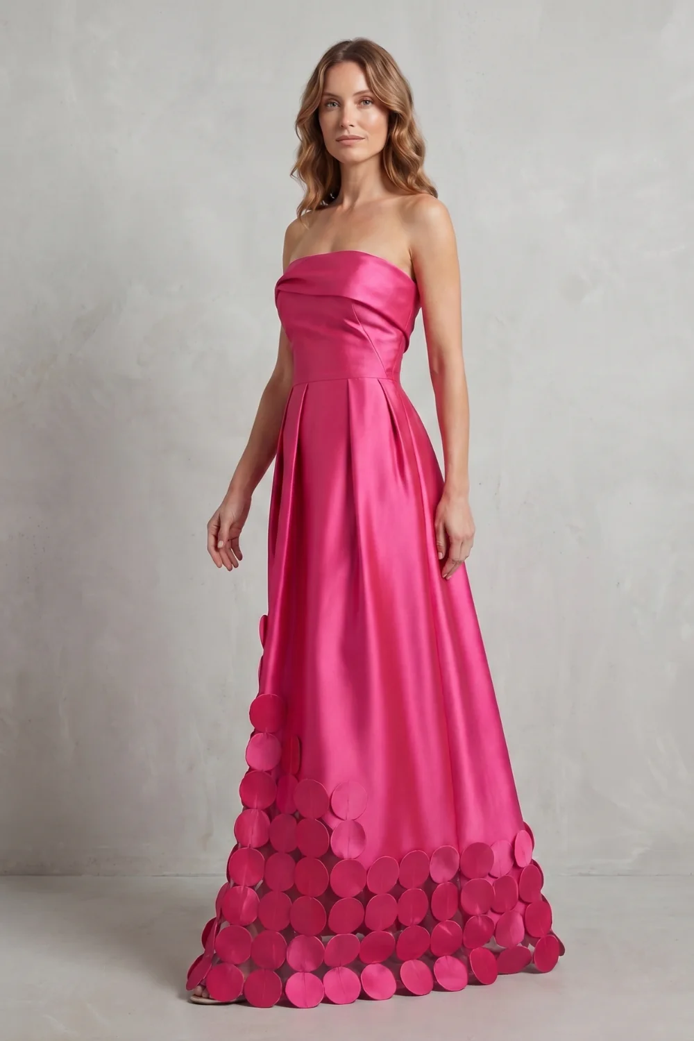 Luméa – Satin polka elegance – Maxi dress - Image 3