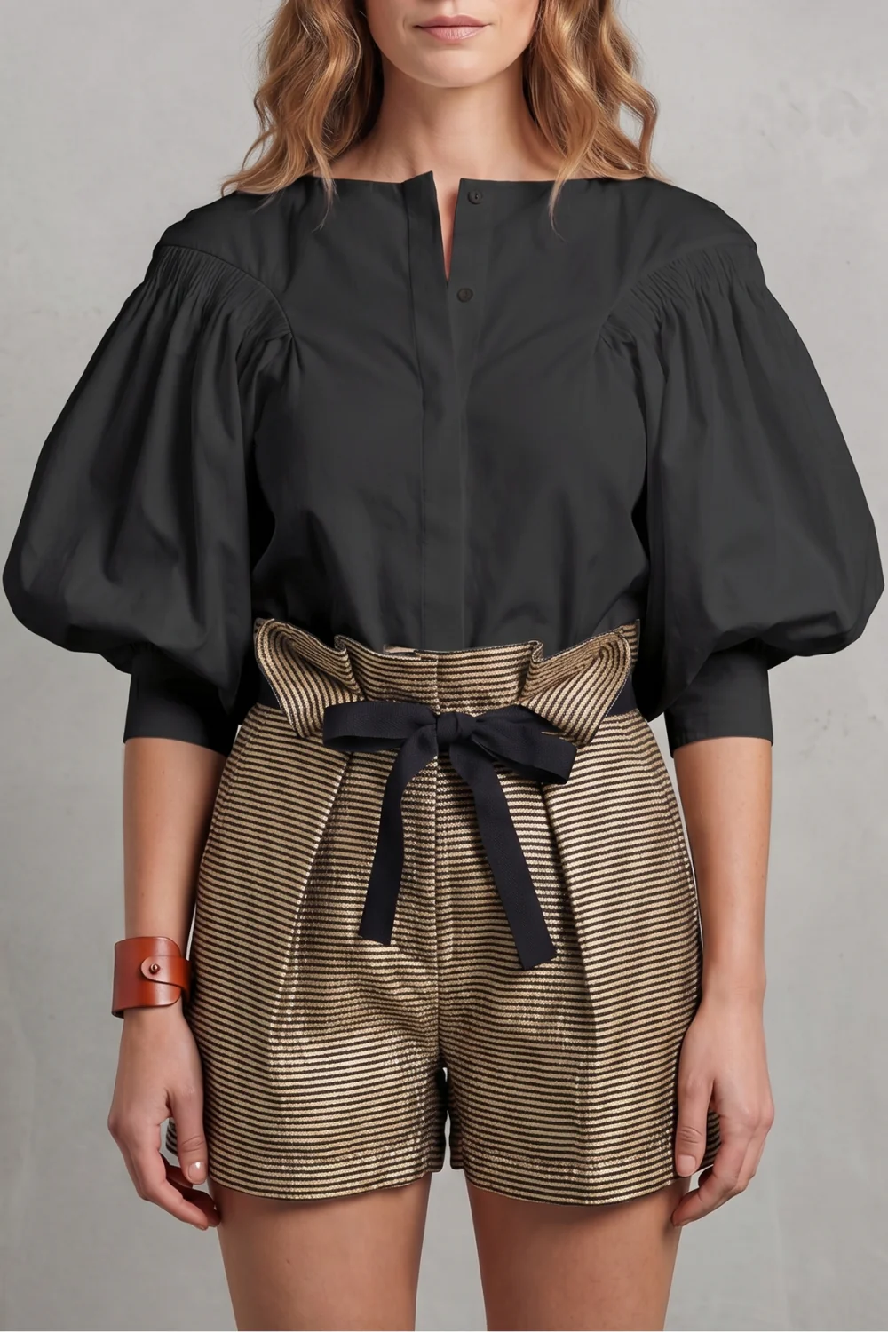 Lunara – Voluminous puff sleeve – Blouse - Image 5
