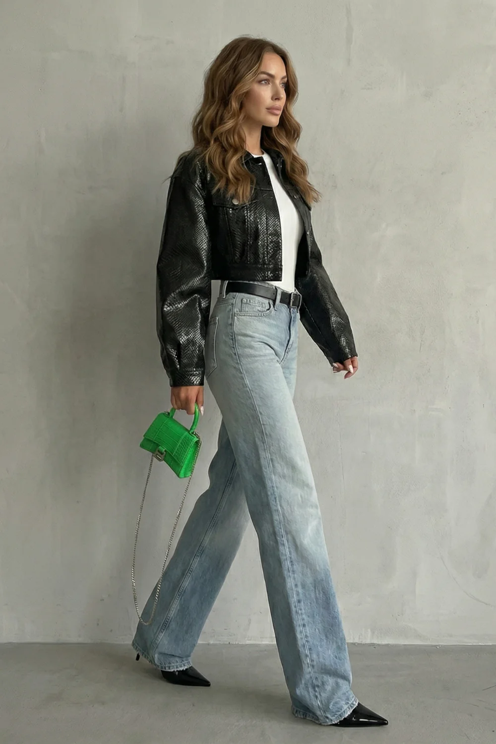 Lunarelle – Effortless straight silhouette – Mid rise jeans - Image 3