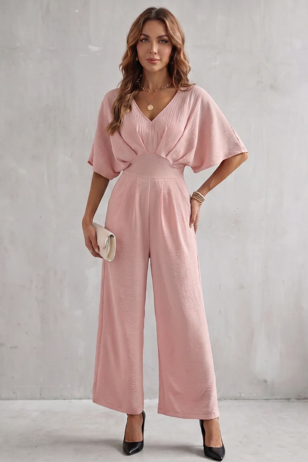 Lunévia – Elegant batwing silhouette – Jumpsuit - Image 14