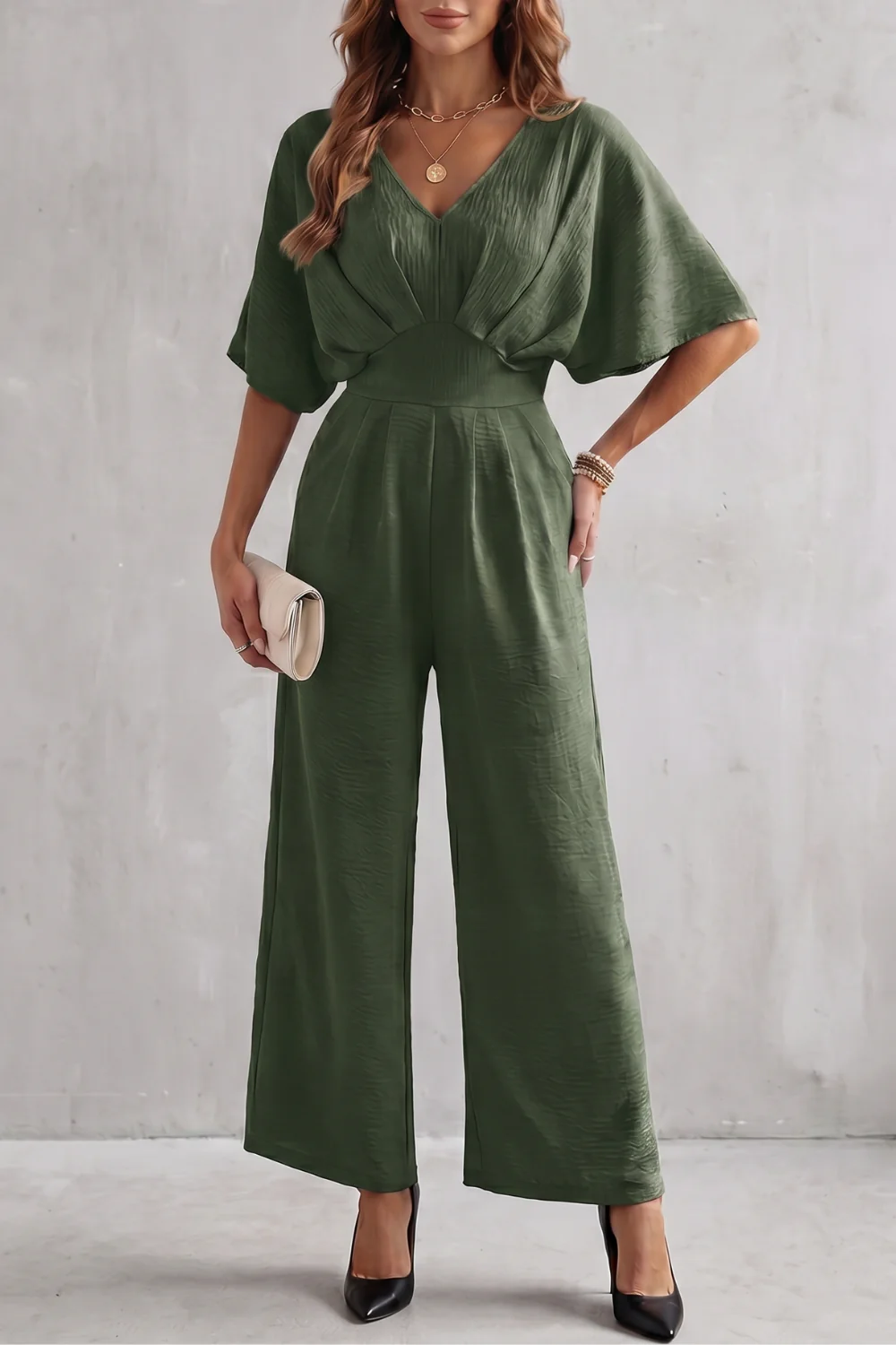 Lunévia – Elegant batwing silhouette – Jumpsuit - Image 15