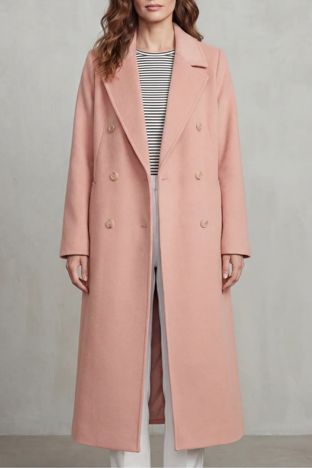Maelisette – Double-breasted design – Wool blend coat - Image 5