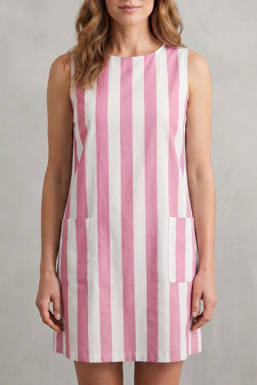Marivelle – Monochrome striped charm – Mini dress - Image 5