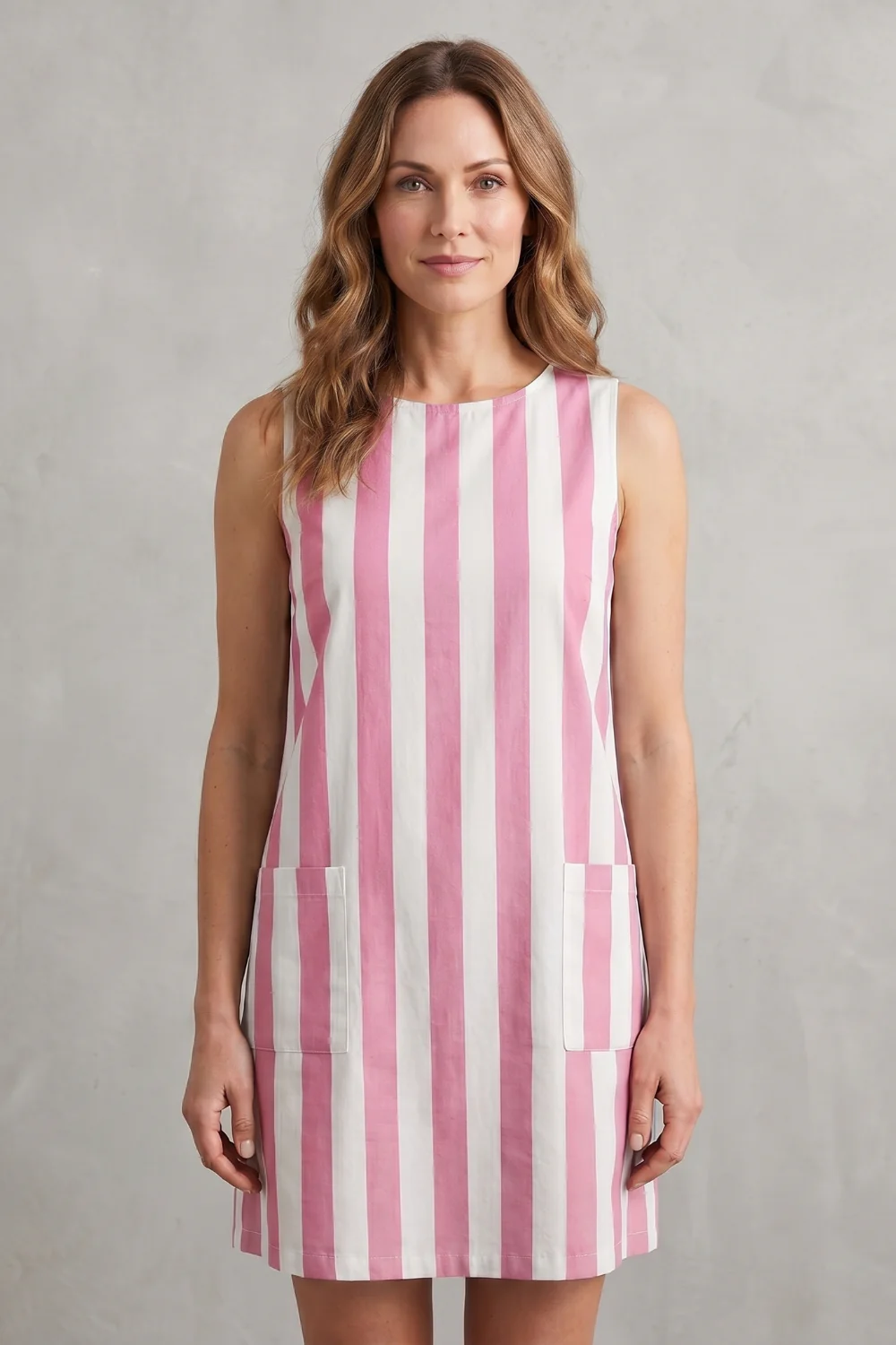 Marivelle – Monochrome striped charm – Mini dress - Image 6
