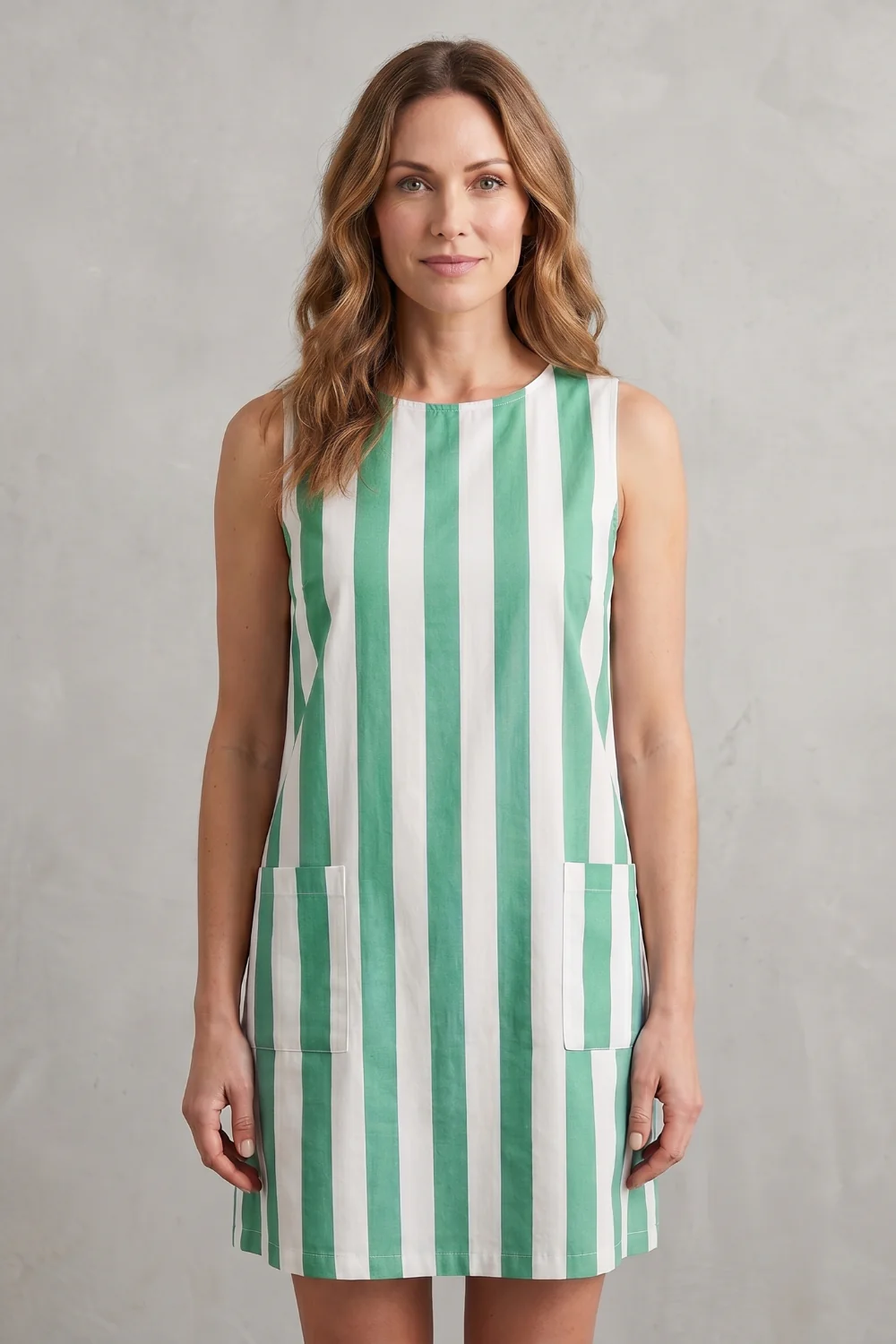 Marivelle – Monochrome striped charm – Mini dress - Image 8