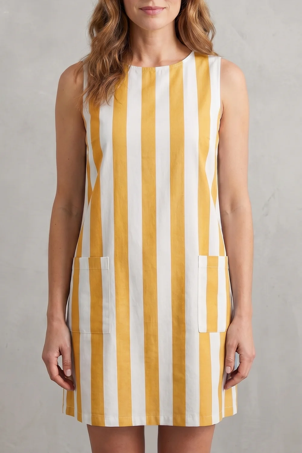 Marivelle – Monochrome striped charm – Mini dress - Image 9