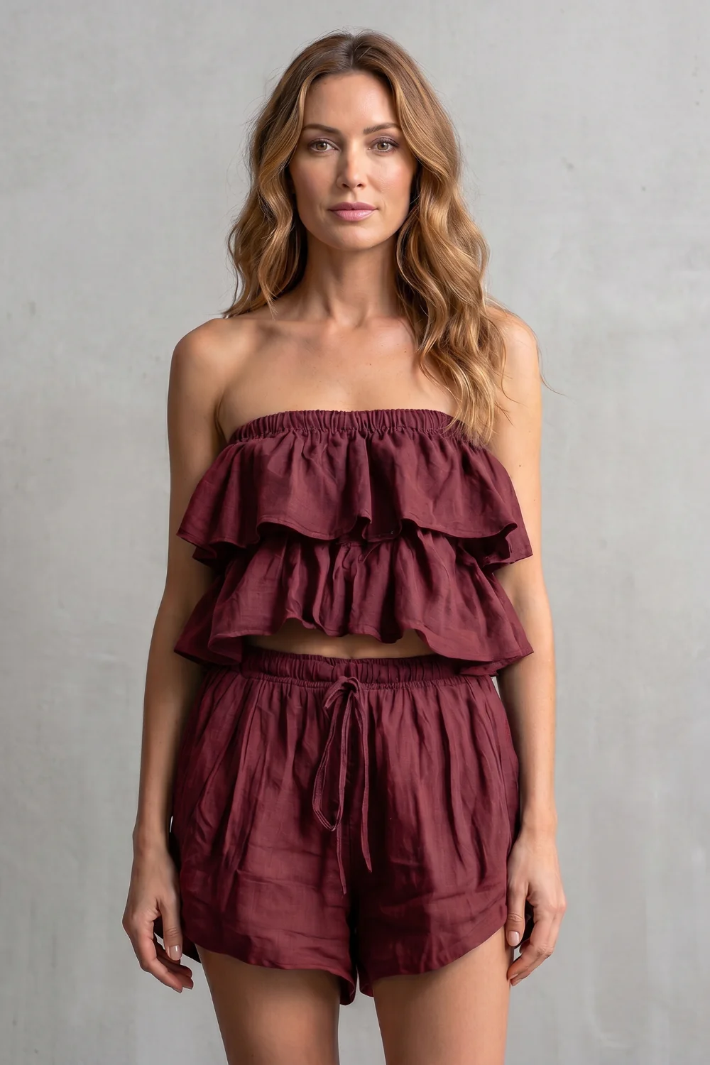 Marivelle – Ruffled seaside charm – Shorts set - Image 10